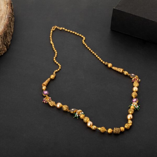 gold antique mala for woman