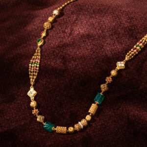 Gold Antique Mala For Women