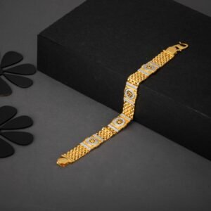 gold bracelet latest design for men