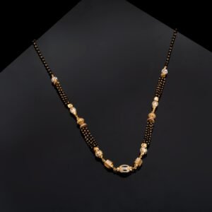 gold mangalsutra design