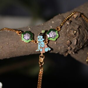 Kid’s Gold Bracelet Krishna