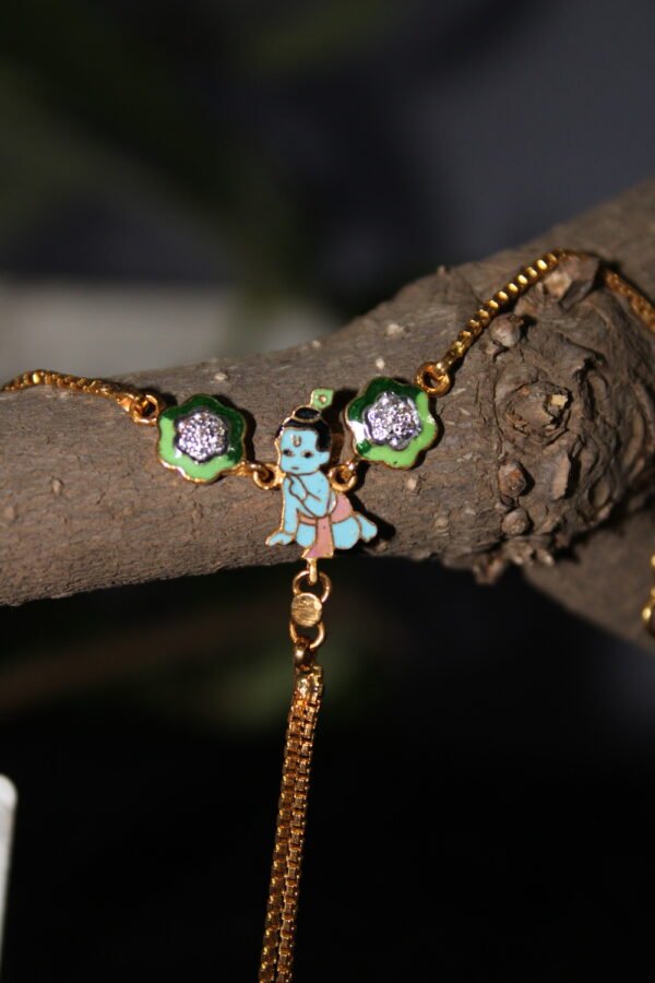 Kid’s Gold Bracelet Krishna