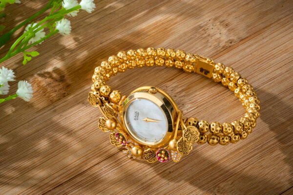 ladies gold bracelet watch