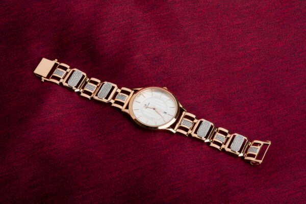 ladies rose gold watch