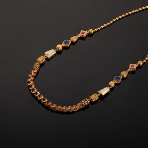 latest gold necklace set