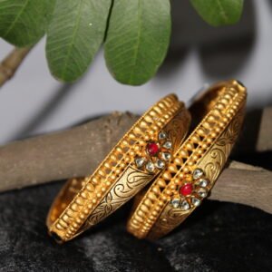 pure gold kangan design for the women