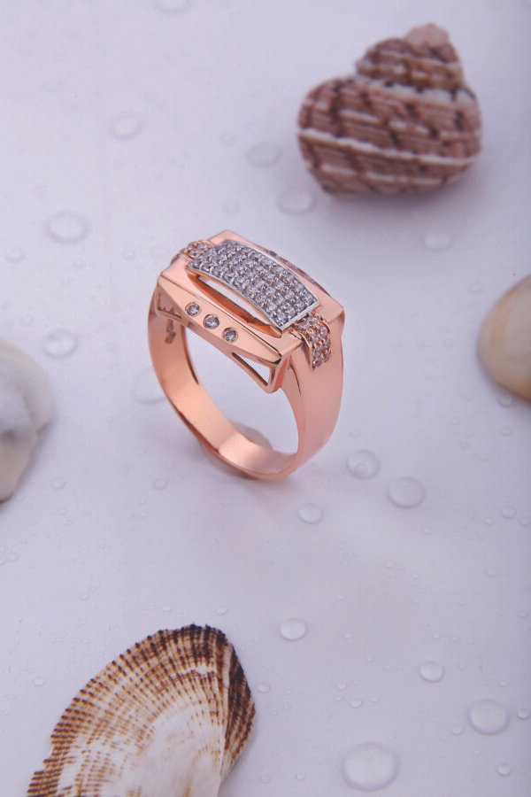 Rose Gold Ring For Gents