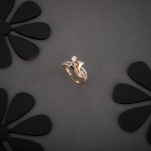 rose gold rings for women diamond