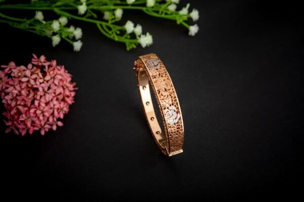 rose gold stackable bracelets