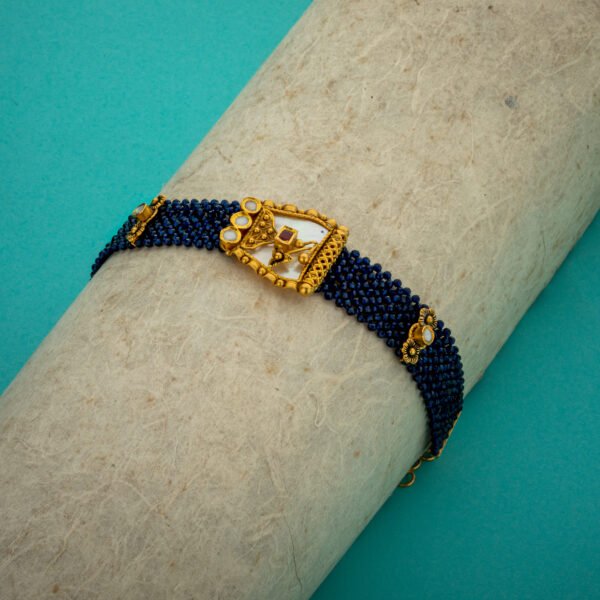 unique and antique golden bracelet for men