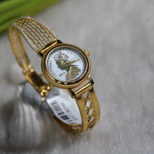 victoria empress golden watch for women