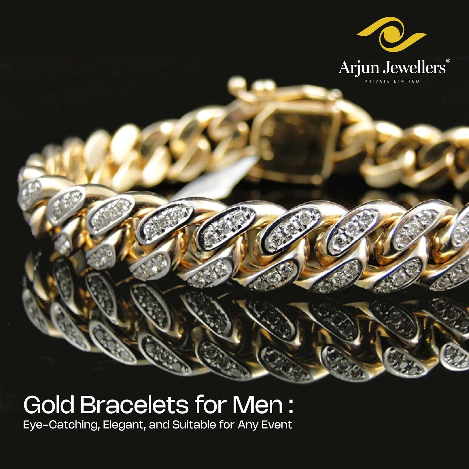 gold bracelets for men