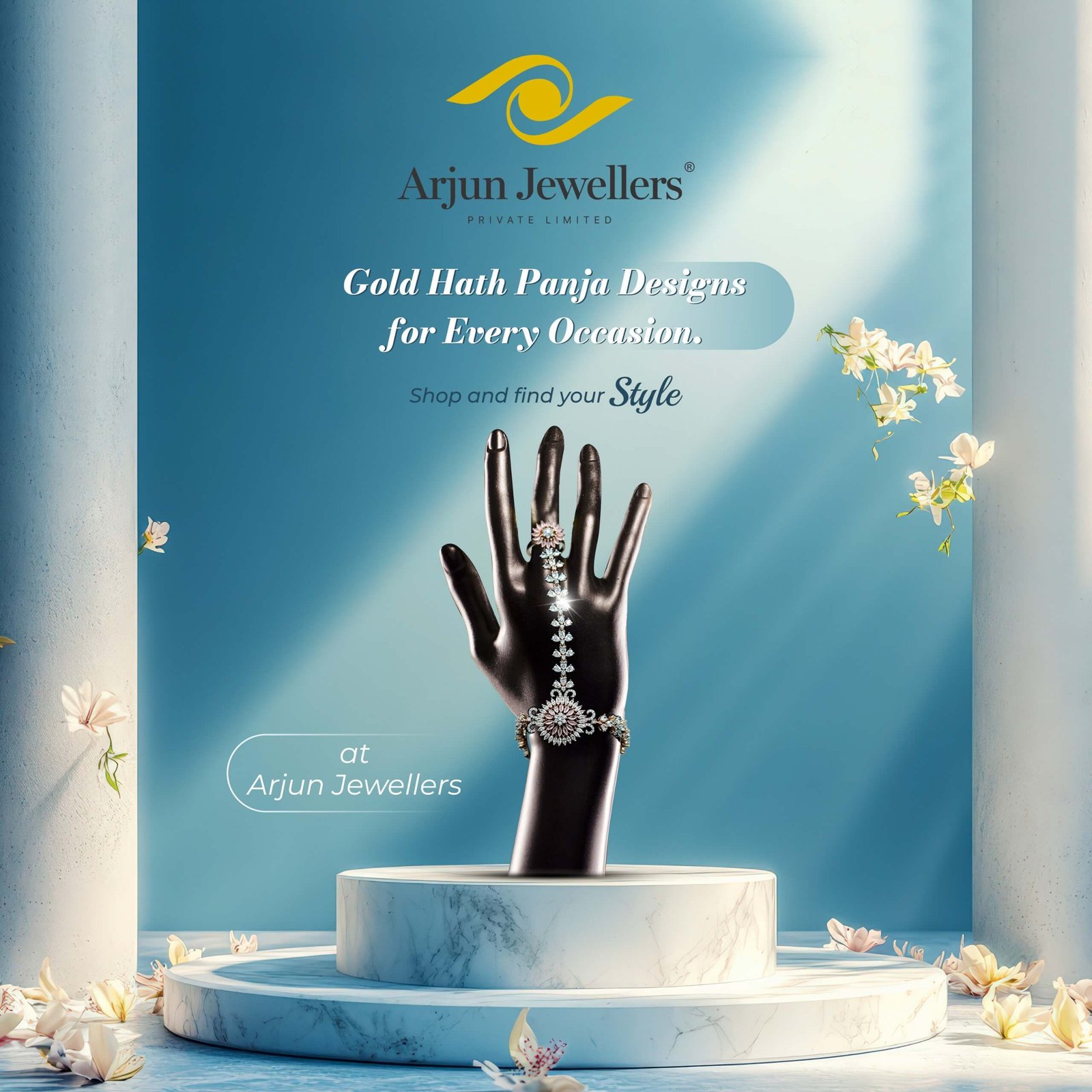 Gold Hath Panja Designs